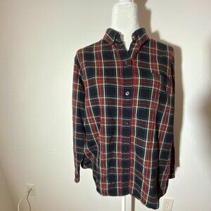 Women's LL Bean Flanel Long Sleeve Shirt - Size 1X